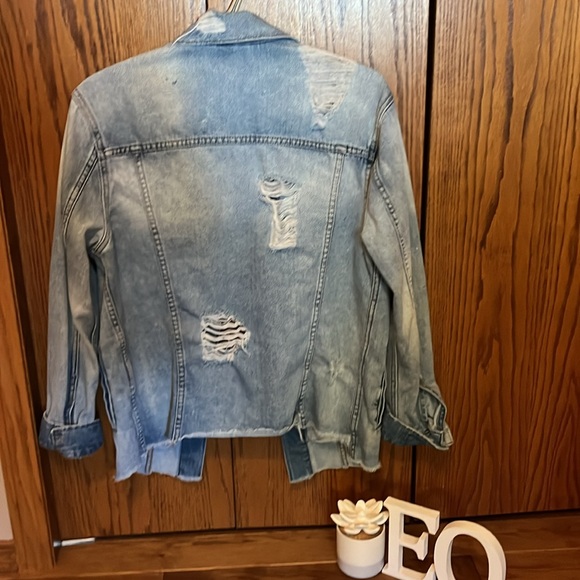 Distressed Denim Jacket - Picture 2 of 3